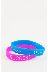 SALE - SILIKONINĖ APYRANKĖ (2VNT.)